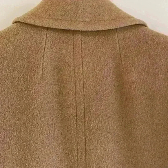 Regency Camel Hair Dbl breasted 6Buttons, Cuffed Sleeves Excellent Condition sz8 - Picture 5 of 14